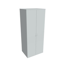 HOBIS kancelářská šatní skříň - SZR 5 80 61, rozvorový zámek, šedá