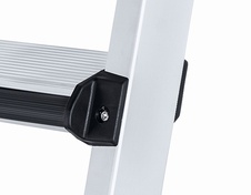 ZARGES závěsný regálový žebřík se šroubovými stupni COMFORTSTEP LH, délka 1,95-2,19 m