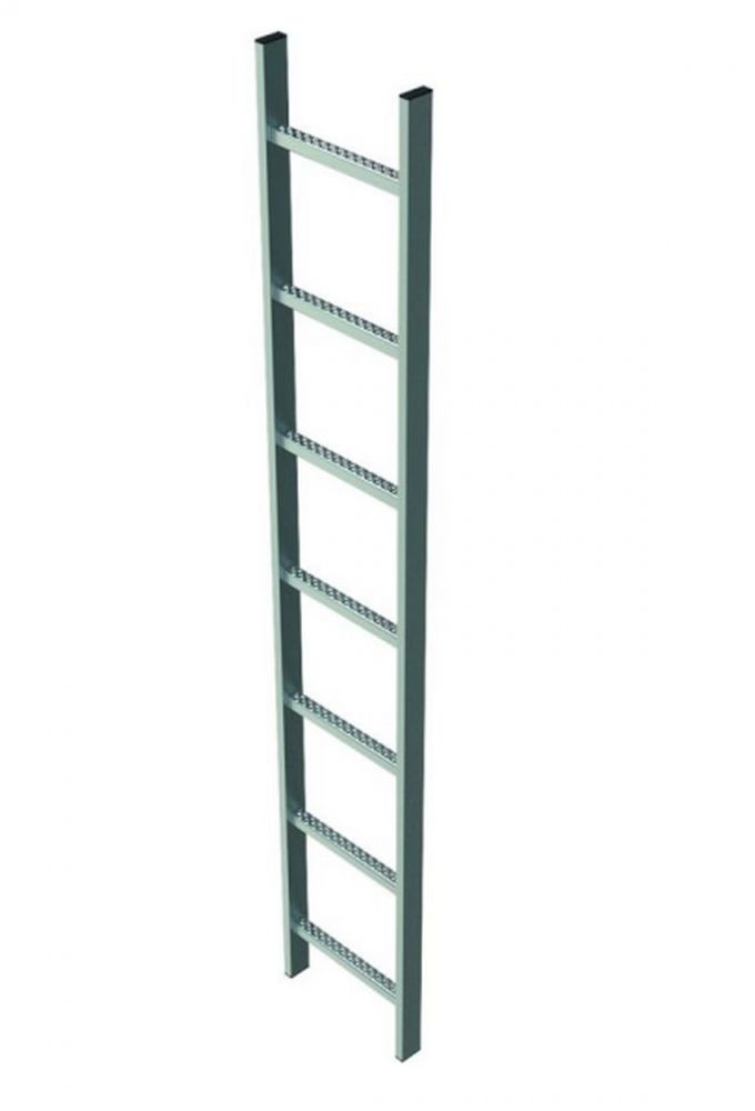 ZARGES šachtový žebřík nerezová ocel, šíře 400 mm, délka 3,36 m