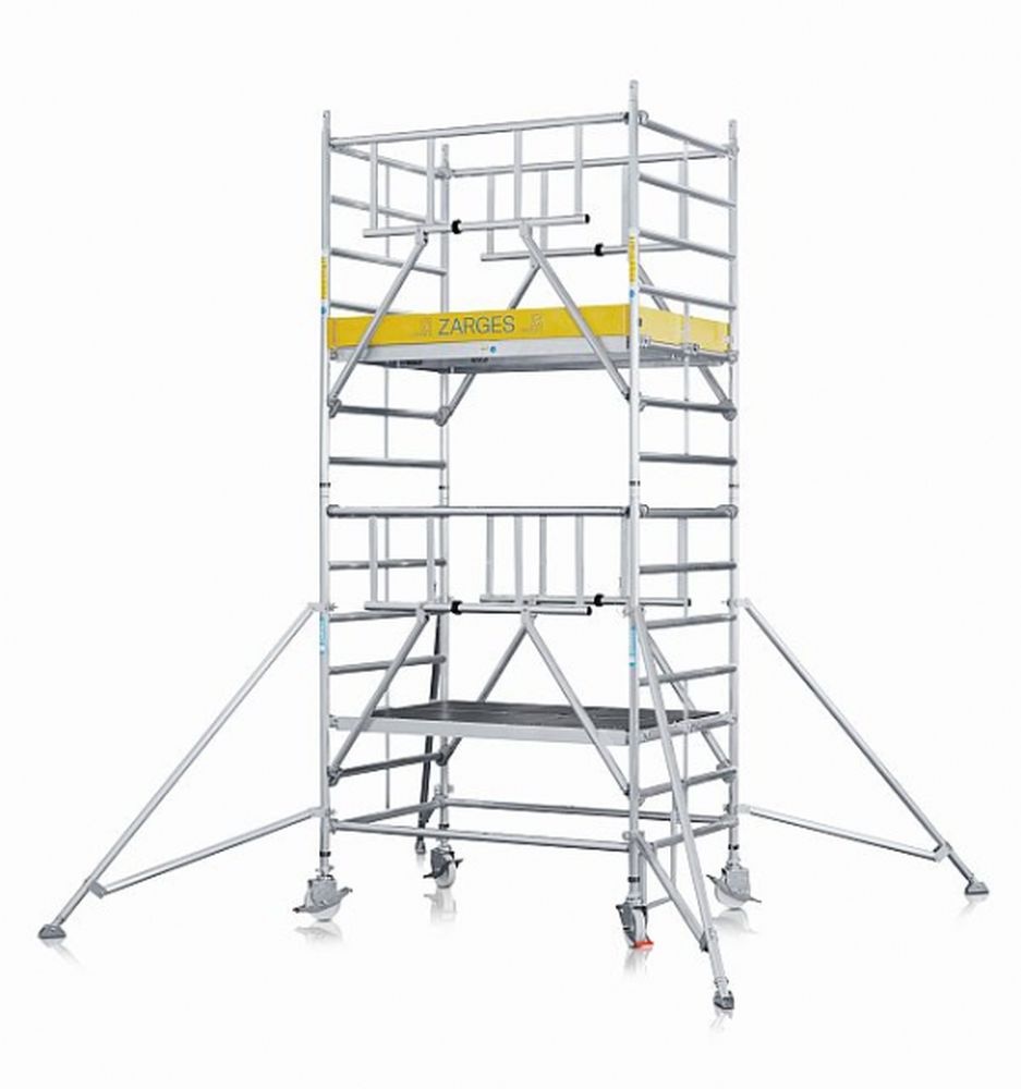 ZARGES lešení MultiTower S-PLUS 2T, výška 3,75 m a základna 1,8x1,35 m