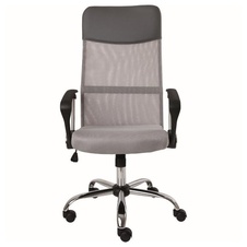 Kancelářská židle MEDEA, barva šedá, 1+1 ZDARMA