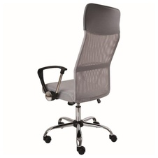 Kancelářská židle MEDEA, barva šedá, 1+1 ZDARMA