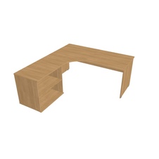 HOBIS stůl pracovní, sestava pravá - GE 1800 60 H P, dub