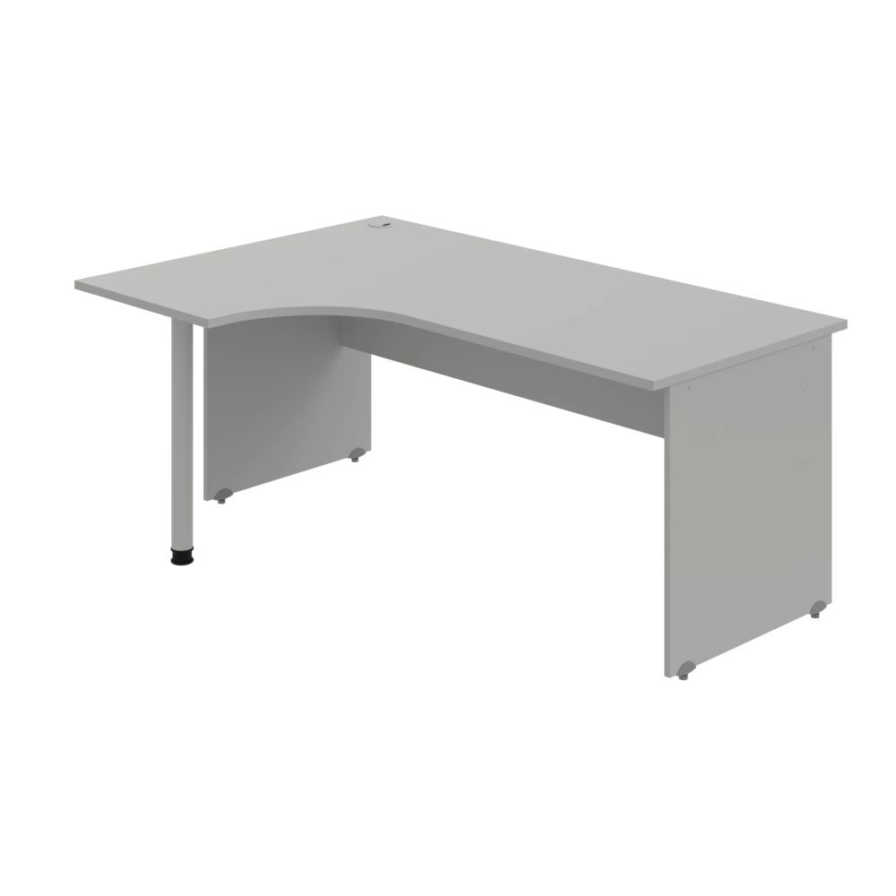 HOBIS stůl pracovní, sestava pravá - GE 1800 60 P, šedá