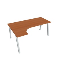 HOBIS kancelářský stůl tvarový, ergo pravý - UE A 1800 P, třešeň