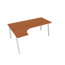 HOBIS kancelářský stůl tvarový, ergo pravý - UE A 1800 P, třešeň
