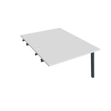 HOBIS přídavný stůl zdvojený - USD A 1200 R, bílá