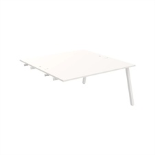 HOBIS přídavný stůl zdvojený - USD A 1600 R, bílá