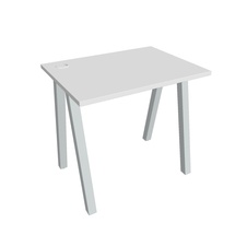 HOBIS kancelářský stůl rovný - UE A 800, hloubka 60 cm, bílá