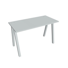 HOBIS kancelářský stůl rovný - UE A 1200, hloubka 60 cm, šedá
