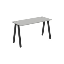 HOBIS kancelářský stůl rovný - UE A 1400, hloubka 60 cm, šedá