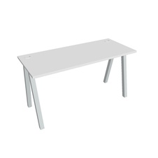 HOBIS kancelářský stůl rovný - UE A 1400, hloubka 60 cm, bílá