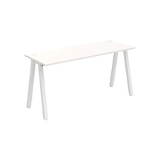 HOBIS kancelářský stůl rovný - UE A 1600, hloubka 60 cm, bílá