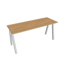 HOBIS kancelářský stůl rovný - UE A 1600, hloubka 60 cm, dub