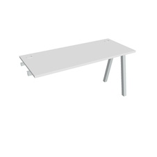 HOBIS přídavný stůl rovný - UE A 1400 R, hloubka 60 cm, bílá