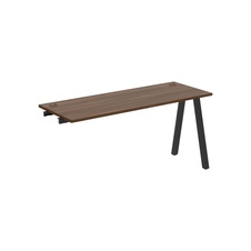 HOBIS přídavný stůl rovný - UE A 1600 R, hloubka 60 cm, ořech