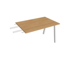HOBIS přídavný stůl do úhlu - US A 1200 RU, hloubka 80 cm, dub