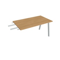 HOBIS přídavný stůl do úhlu - US A 1400 RU, hloubka 80 cm, dub