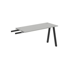 HOBIS přídavný stůl do úhlu - UE A 1400 RU, hloubka 60 cm, šedá