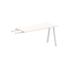 HOBIS přídavný stůl do úhlu - UE A 1400 RU, hloubka 60 cm, bílá