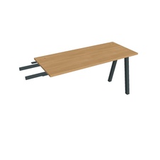 HOBIS přídavný stůl do úhlu - UE A 1400 RU, hloubka 60 cm, dub