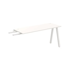 HOBIS přídavný stůl do úhlu - UE A 1600 RU, hloubka 60 cm, bílá