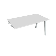 HOBIS přídavný jednací stůl rovný - UJ A 1400 R, bílá