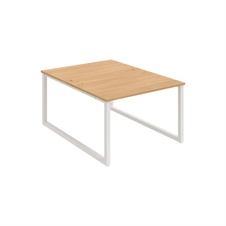 HOBIS kancelářský stůl zdvojený - USD O 1200, dub