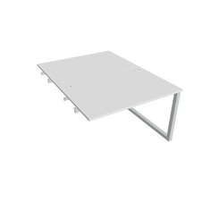 HOBIS přídavný stůl zdvojený - USD O 1200 R, bílá