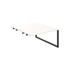 HOBIS přídavný stůl zdvojený - USD O 1400 R, bílá