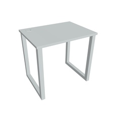 HOBIS kancelářský stůl rovný - UE O 800, hloubka 60 cm, šedá
