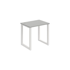 HOBIS kancelářský stůl rovný - UE O 800, hloubka 60 cm, šedá