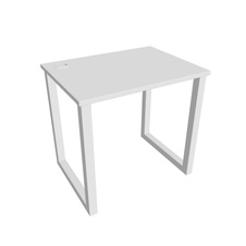 HOBIS kancelářský stůl rovný - UE O 800, hloubka 60 cm, bílá