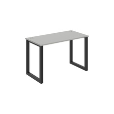 HOBIS kancelářský stůl rovný - UE O 1200, hloubka 60 cm, šedá