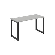 HOBIS kancelářský stůl rovný - UE O 1400, hloubka 60 cm, šedá