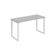 HOBIS kancelářský stůl rovný - UE O 1400, hloubka 60 cm, šedá
