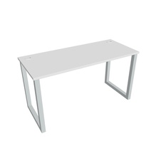 HOBIS kancelářský stůl rovný - UE O 1400, hloubka 60 cm, bílá