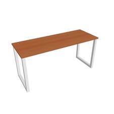 HOBIS kancelářský stůl rovný - UE O 1600, hloubka 60 cm, třešeň
