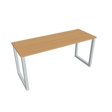 HOBIS kancelářský stůl rovný - UE O 1600, hloubka 60 cm, buk