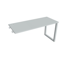 HOBIS přídavný stůl rovný - UE O 1400 R, hloubka 60 cm, šedá