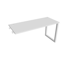 HOBIS přídavný stůl rovný - UE O 1400 R, hloubka 60 cm, bílá