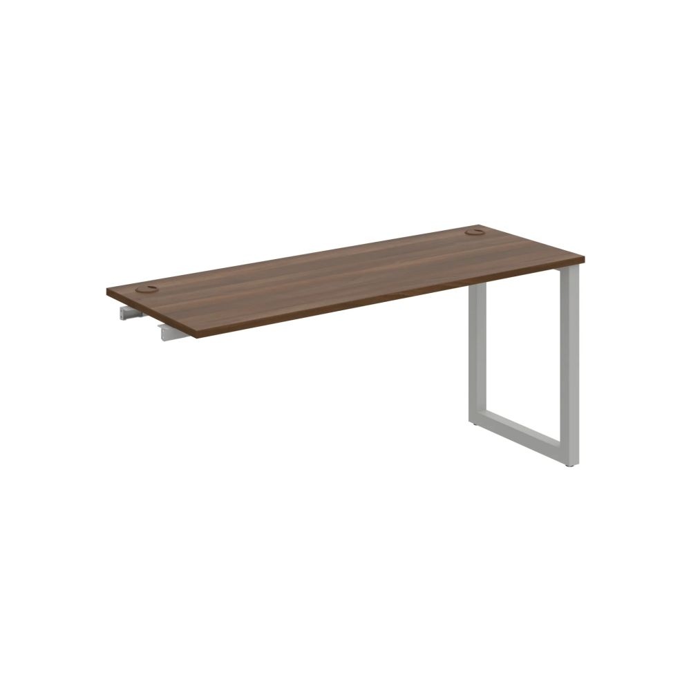 HOBIS přídavný stůl rovný - UE O 1600 R, hloubka 60 cm, ořech