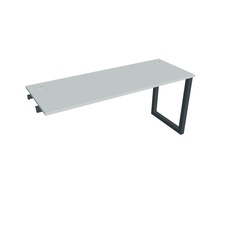 HOBIS přídavný stůl rovný - UE O 1600 R, hloubka 60 cm, šedá