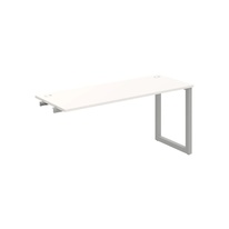 HOBIS přídavný stůl rovný - UE O 1600 R, hloubka 60 cm, bílá