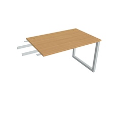 HOBIS přídavný stůl do úhlu - US O 1200 RU, hloubka 80 cm, buk