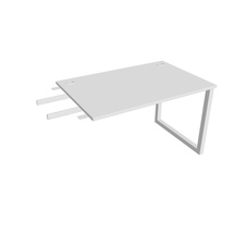 HOBIS přídavný stůl do úhlu - US O 1200 RU, hloubka 80 cm, bílá