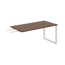 HOBIS přídavný stůl do úhlu - US O 1600 RU, hloubka 80 cm, ořech