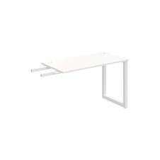 HOBIS přídavný stůl do úhlu - UE O 1200 RU, hloubka 60 cm, bílá