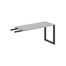 HOBIS přídavný stůl do úhlu - UE O 1400 RU, hloubka 60 cm, šedá
