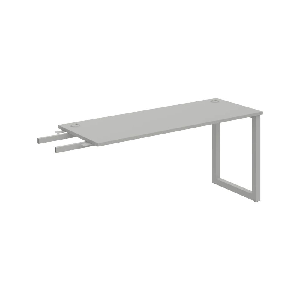 HOBIS přídavný stůl do úhlu - UE O 1600 RU, hloubka 60 cm, šedá